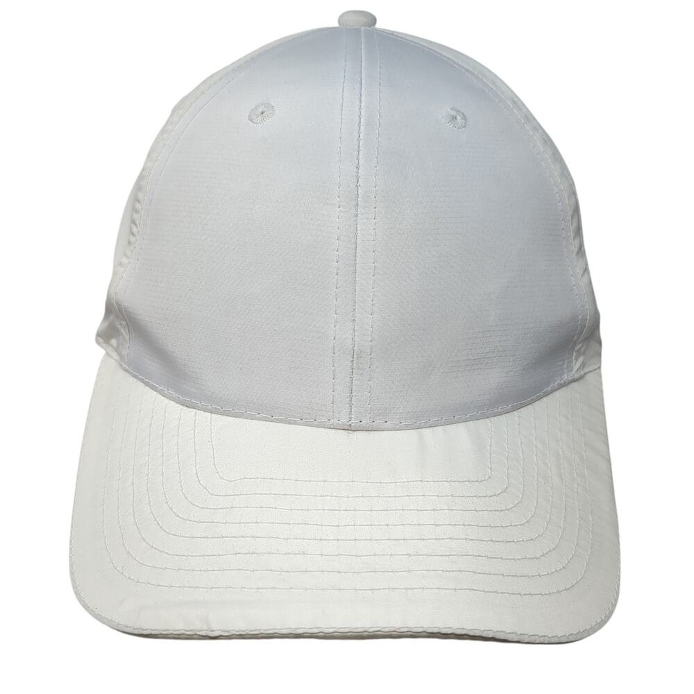 Norwood Rcc Koozie Strapback Baseball Cap White One Size Adjustable Blank Poly